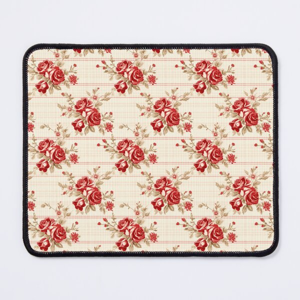 Item preview, Vintage Red Floral designed and sold by LouieVanille.