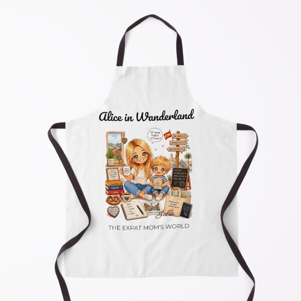 Item preview, The Expat Mom´s world - Alice in Wanderland  designed and sold by Wanderers Press.