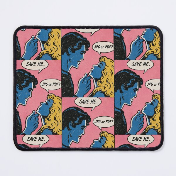 Item preview, Save Me JPG or PDF Pop Art Comic designed and sold by Mauswohn.