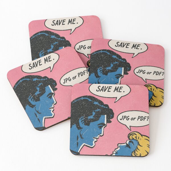 Item preview, Save Me JPG or PDF Pop Art Comic designed and sold by Mauswohn.