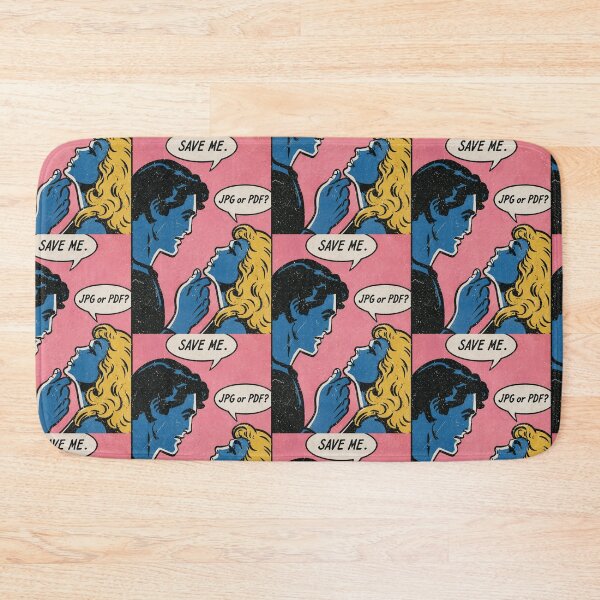 Item preview, Save Me JPG or PDF Pop Art Comic designed and sold by Mauswohn.