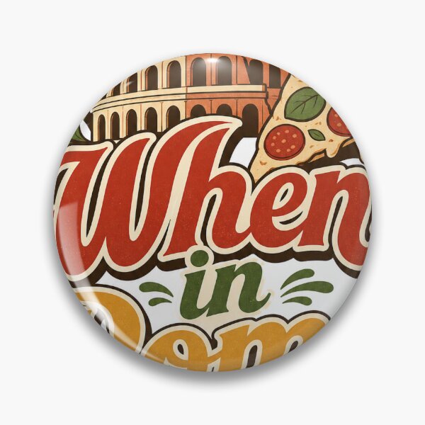 Item preview, When in Rome - Italian Travel Lover Design designed and sold by VisualArtsOasis.