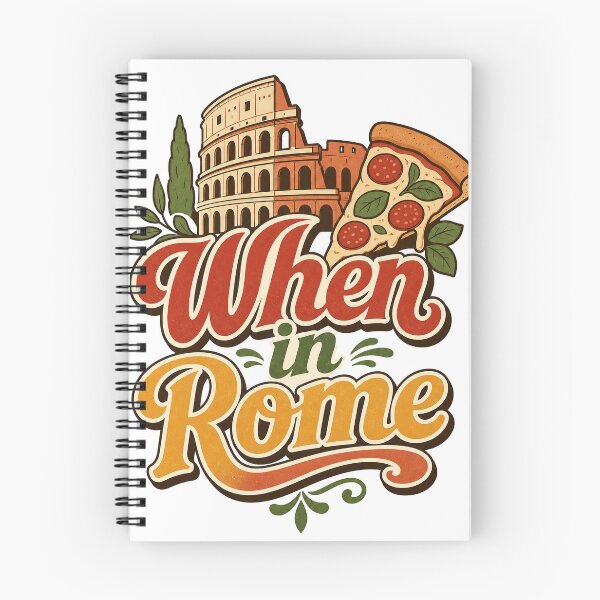 Item preview, When in Rome - Italian Travel Lover Design designed and sold by VisualArtsOasis.