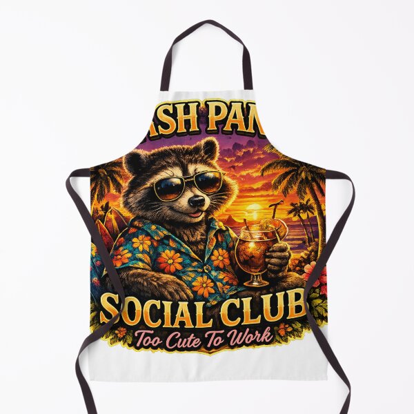 Item preview, Trash Panda Social Club - too cute to work designed and sold by JBXDesigner.
