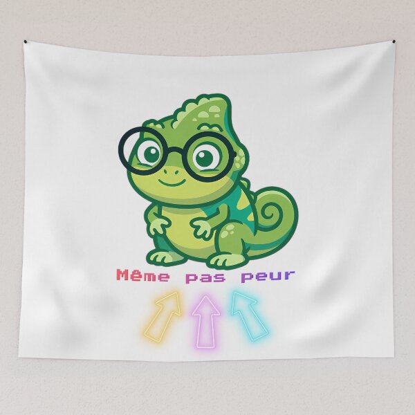 Item preview, Nerd gecko with neon glasses designed and sold by PrimoWeb.