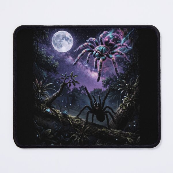 Item preview, Psychedelic Tarantula Howling At Moon Jungle designed and sold by d247.