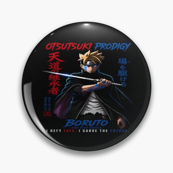 Item preview, Boruto Otsutsuki Prodigy - TBV- Defy Fate Carve The Future Aesthetic Design designed and sold by Trinidesigns123.