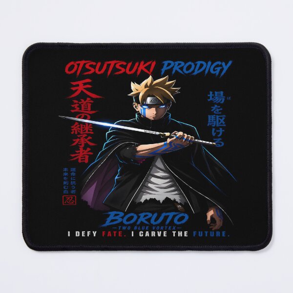 Item preview, Boruto Otsutsuki Prodigy - TBV- Defy Fate Carve The Future Aesthetic Design designed and sold by Trinidesigns123.