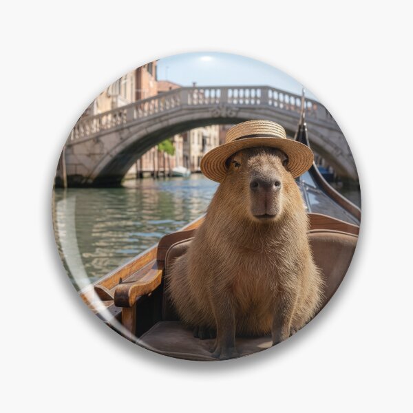Item preview, Capybara Travels the World designed and sold by Tridentulus.