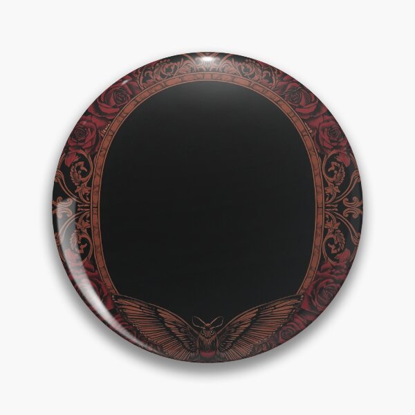 Item preview, Dark Romance Gothic Roses Moth Frame designed and sold by AEVORI.