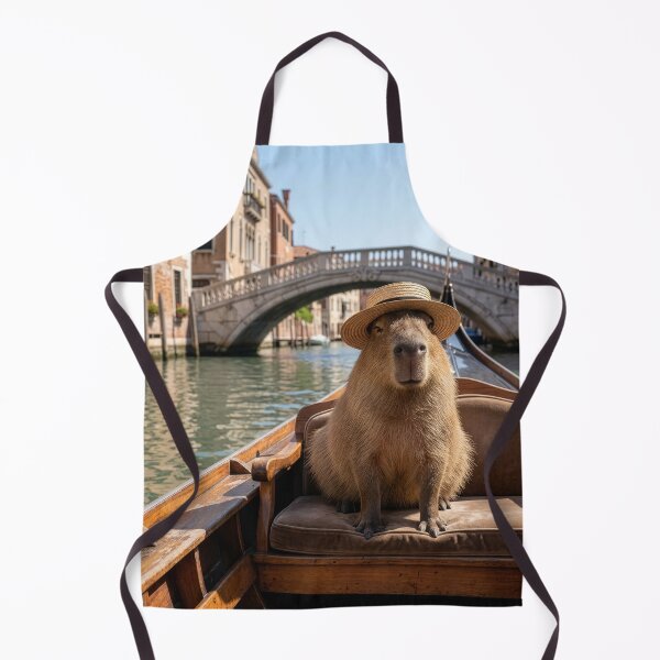 Item preview, Capybara Travels the World designed and sold by Tridentulus.