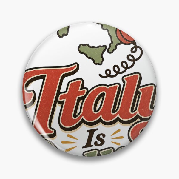 Item preview, Italy Is Calling - Italian Travel Lover Design designed and sold by VisualArtsOasis.