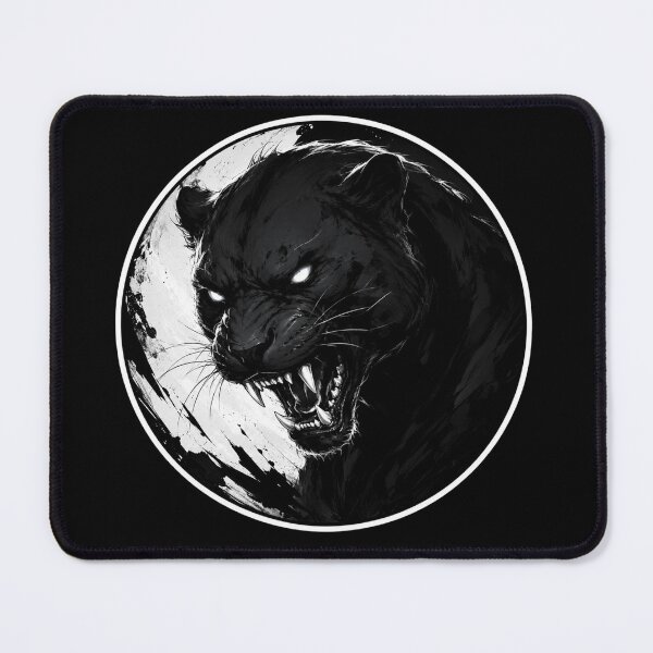 Item preview, Black panther, Angry black panther, Beautiful black panther designed and sold by PatternFly.