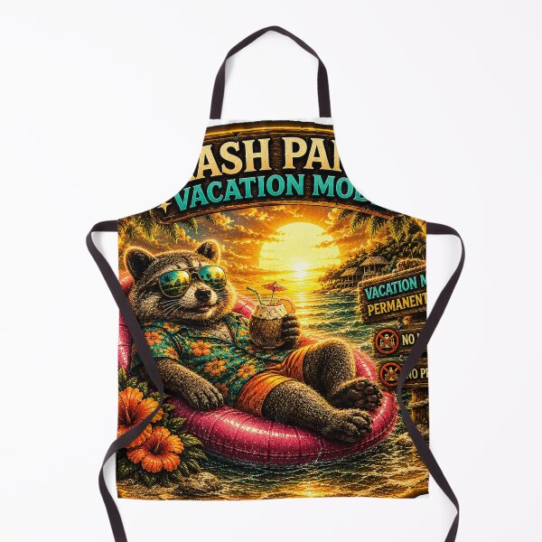 Item preview, Trash Panda Social Club - vacation mode designed and sold by JBXDesigner.