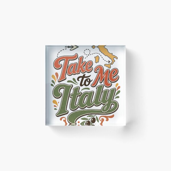 Item preview, Take Me to Italy - Italian Travel Lover Design designed and sold by VisualArtsOasis.