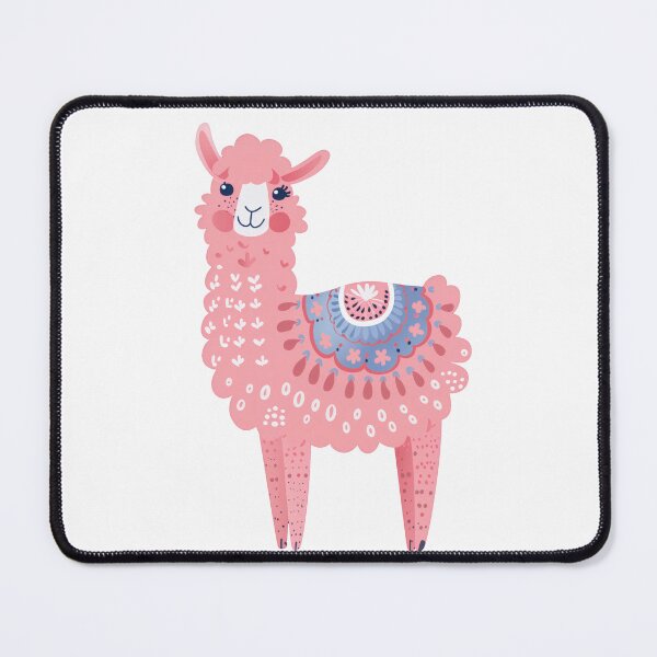 Item preview, Scandinavian Folk Art, Pink Alpaca designed and sold by xiao xuans.
