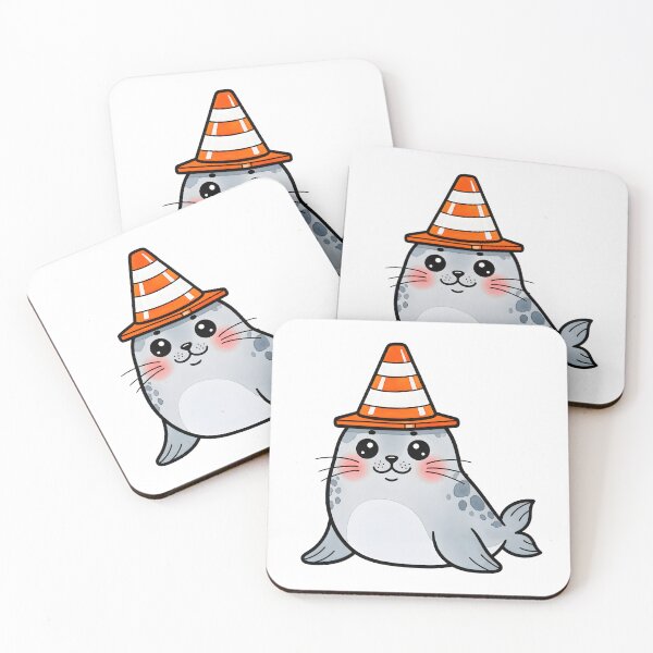 Item preview, Adorable Neil the Seal Cone Hat designed and sold by duduartwork.