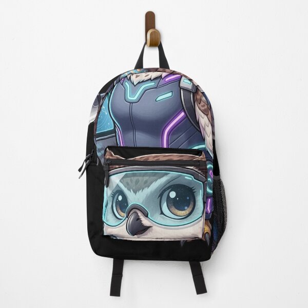 Item preview, NJ-005 | Lady Astro Owl | Space Scientist designed and sold by D4NC1G3R®.