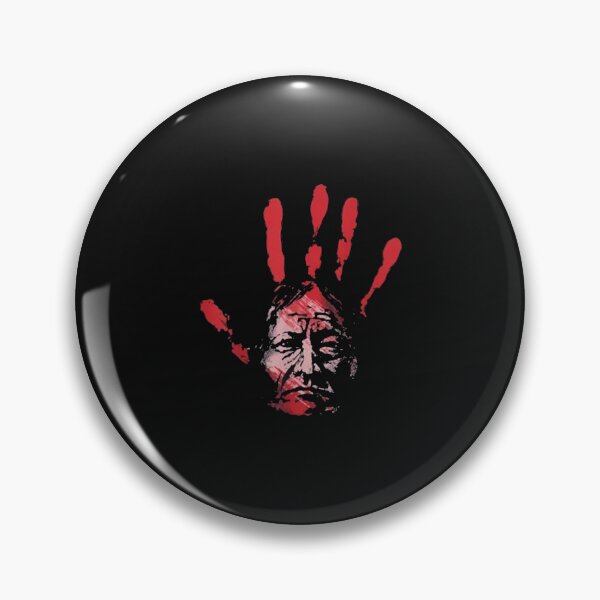Item preview, Native American Indigenous Pride Red Hand Indian Blood Vintage designed and sold by Gbriel3.