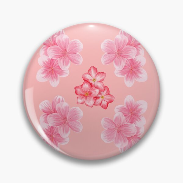 Item preview, ​Vibrant Pink Cherry Blossom Floral Cluster Pattern. designed and sold by Jyoti-Quotes.