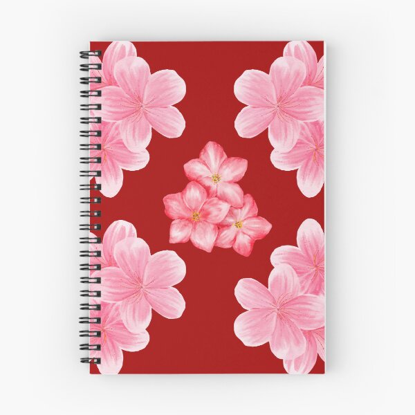 Item preview, ​Vibrant Pink Cherry Blossom Floral Cluster Pattern. designed and sold by Jyoti-Quotes.