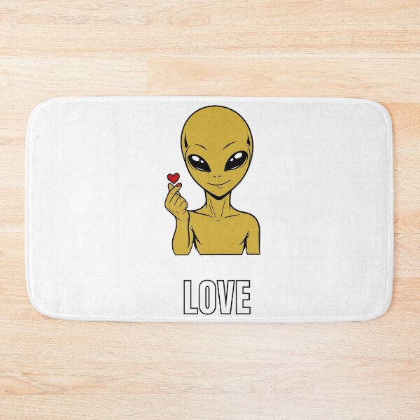 Item preview, ZORGO Signals – Funny Alien Hand Gesture | Minimalist Space Character Sticker designed and sold by The-Visitors.