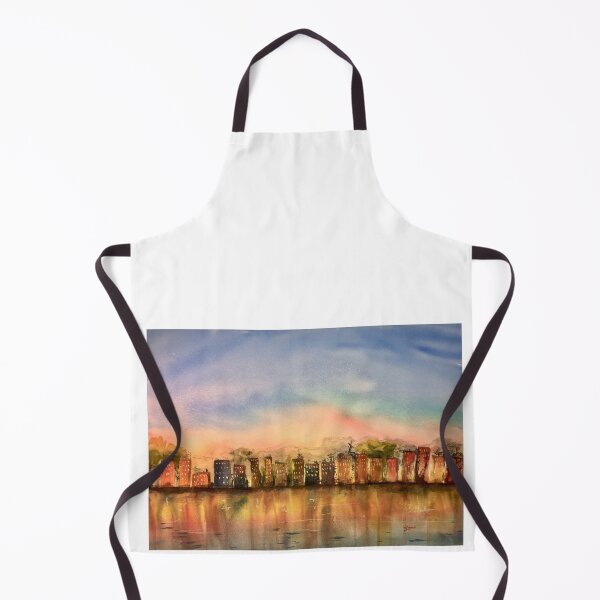Item preview, River town designed and sold by Mary Lomma.