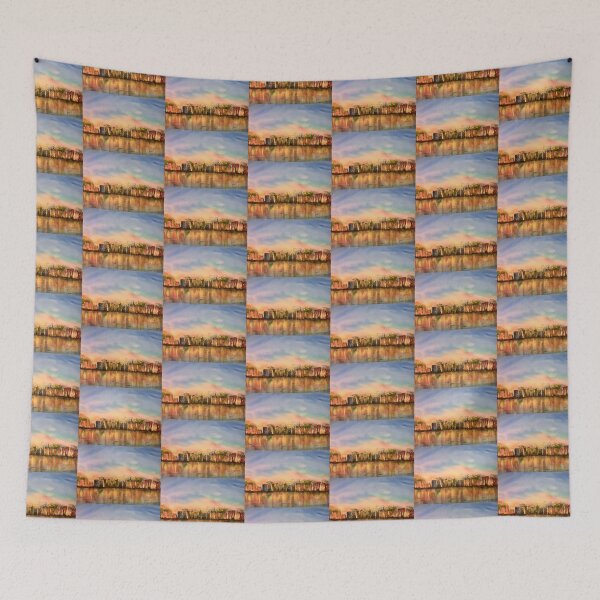 Item preview, River town designed and sold by Mary Lomma.