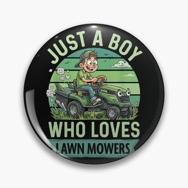 Item preview, Just A Boy Who Loves Lawn Mowers designed and sold by Fa scri.