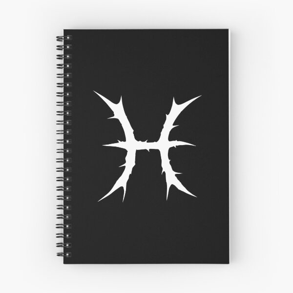 Item preview, Pisces Heavy Metal Symbol designed and sold by After Dread.