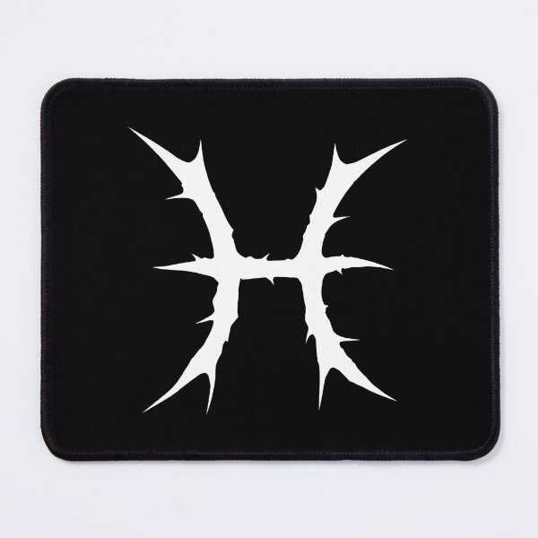 Item preview, Pisces Heavy Metal Symbol designed and sold by After Dread.