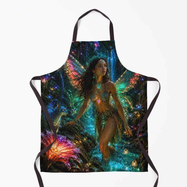Item preview, Bioluminescent Jungle fairy designed and sold by jgvisualarts.