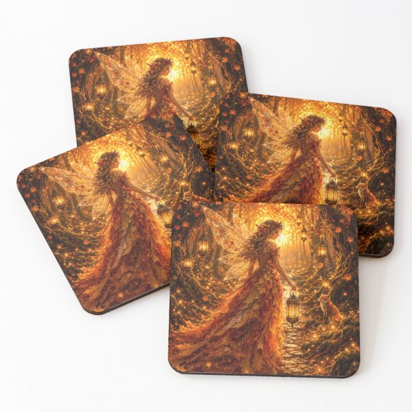 Item preview, Autumn Lantern Fairy  designed and sold by jgvisualarts.