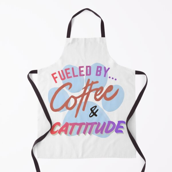 Item preview, Fueled By Coffee & Cattitude – Funny Veterinary Cat Lover Gift designed and sold by Bettybee00.