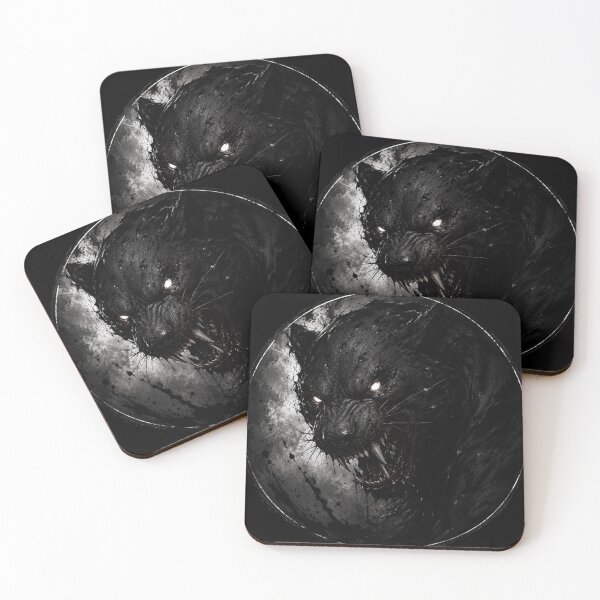 Item preview, Black panther, Angry black panther, Beautiful black panther designed and sold by PatternFly.