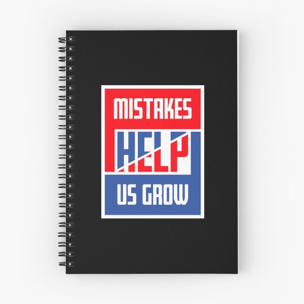 Item preview, Mistakes Help Us Grow Funny Motivational Growth Quote designed and sold by shirt-o-mat.