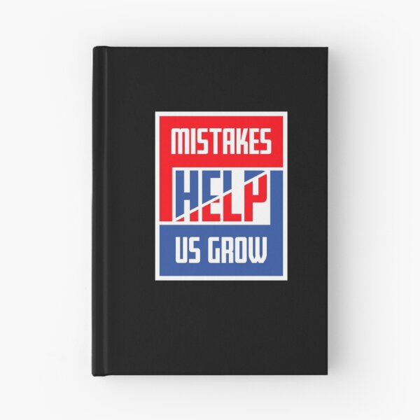 Item preview, Mistakes Help Us Grow Funny Motivational Growth Quote designed and sold by shirt-o-mat.