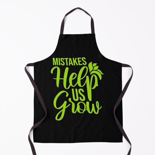 Item preview, Mistakes Help Us Grow Funny Motivational Growth Quote designed and sold by shirt-o-mat.