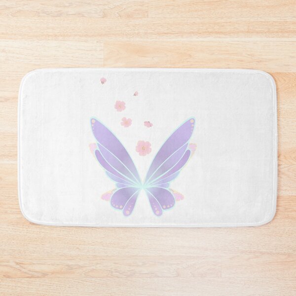 Item preview, Ethereal Purple Wings with Floral Accents designed and sold by Rehnair.