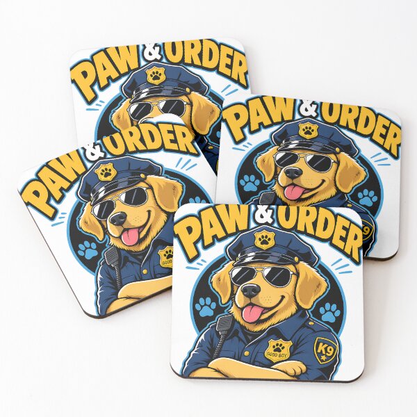 Item preview, Paw & Order Dog Police PNG, Funny K9 Dog Sublimation Design designed and sold by LinaDesign Store.