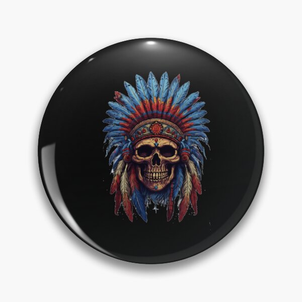 Item preview, Patriotic Chief Skull Indian Native American Headdress designed and sold by Gbriel3.
