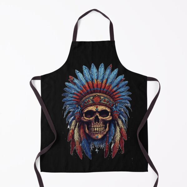Item preview, Patriotic Chief Skull Indian Native American Headdress designed and sold by Gbriel3.
