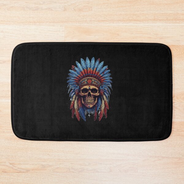 Item preview, Patriotic Chief Skull Indian Native American Headdress designed and sold by Gbriel3.