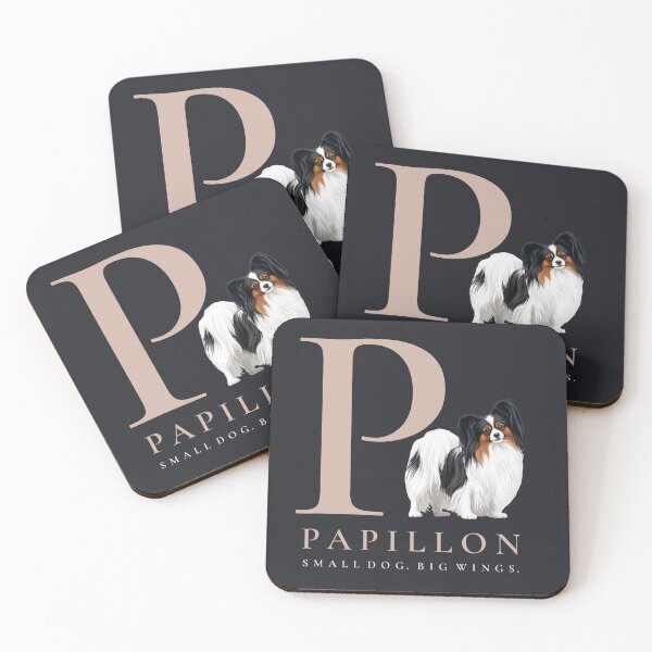 Item preview, Papillon – Small Dog. Big Wings | Elegant Dog Lover Design designed and sold by PapillonArtStudio.