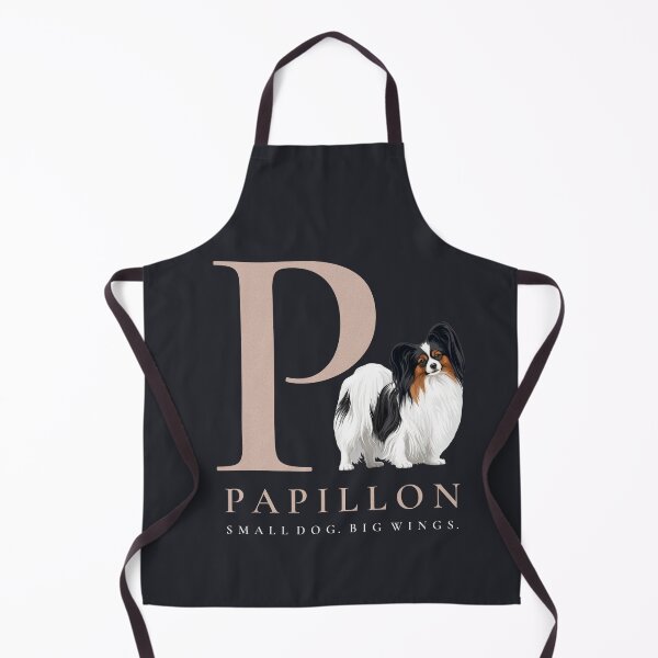 Item preview, Papillon – Small Dog. Big Wings | Elegant Dog Lover Design designed and sold by PapillonArtStudio.