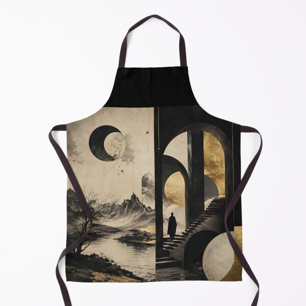 Item preview, Between Worlds Dark Surreal Diptych Art designed and sold by Aureva Arts Shop.