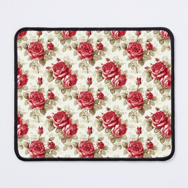 Item preview, Vintage Red Floral designed and sold by LouieVanille.