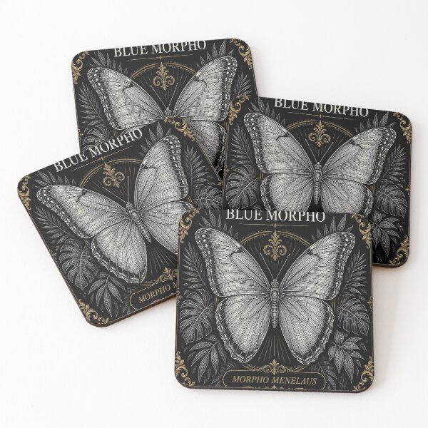 Artikelvorschau, Blue Morpho Butterfly Dark Academia entworfen und verkauft von SunnyDesign82.