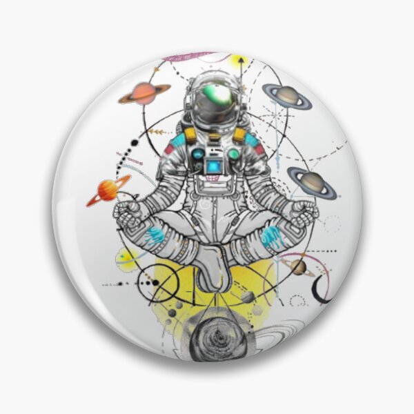 Item preview, Astronaut In Spacesuit, Artemis ll, Astronaut Meditation designed and sold by Rosa1977.