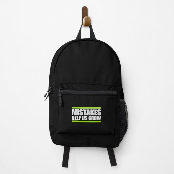 Item preview, Mistakes Help Us Grow Funny Motivational Growth Quote designed and sold by shirt-o-mat.